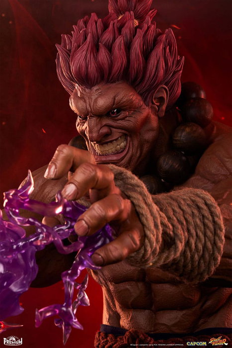 Street Fighter Estatua 1/2 Akuma 107 cm