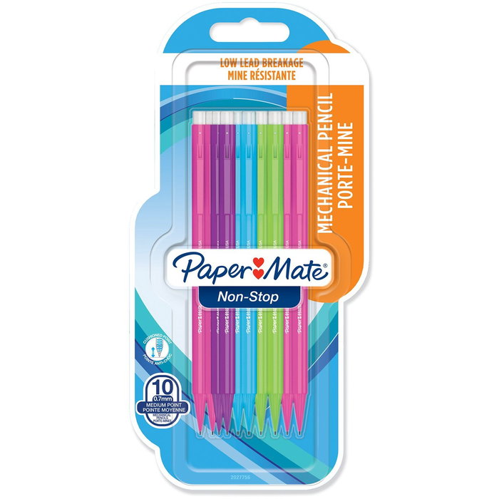Paper Mate Portaminas Non-Stop 0,7 mm Blíster de 10