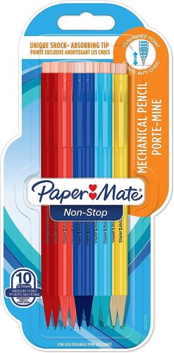 Portaminas Paper Mate Non Stop 0,7 Mm Blister De 10 Portaminas Paper Mate Non Stop 0,7 Mm Blister De 10