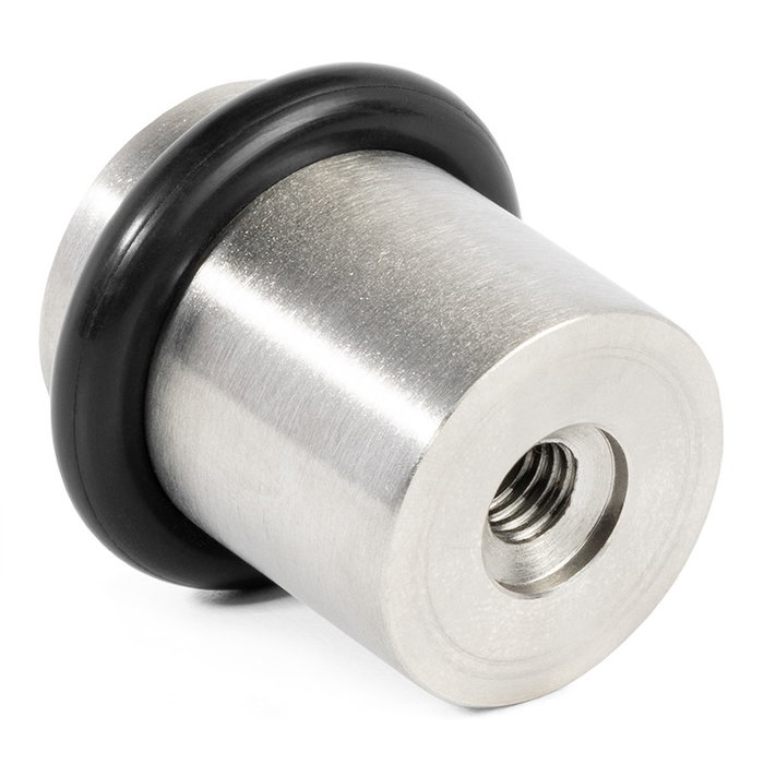 HERRAJES ALK Tope Puerta 1069 Inoxidable Acero Inoxidable Ø22 Mm x 30 Mm