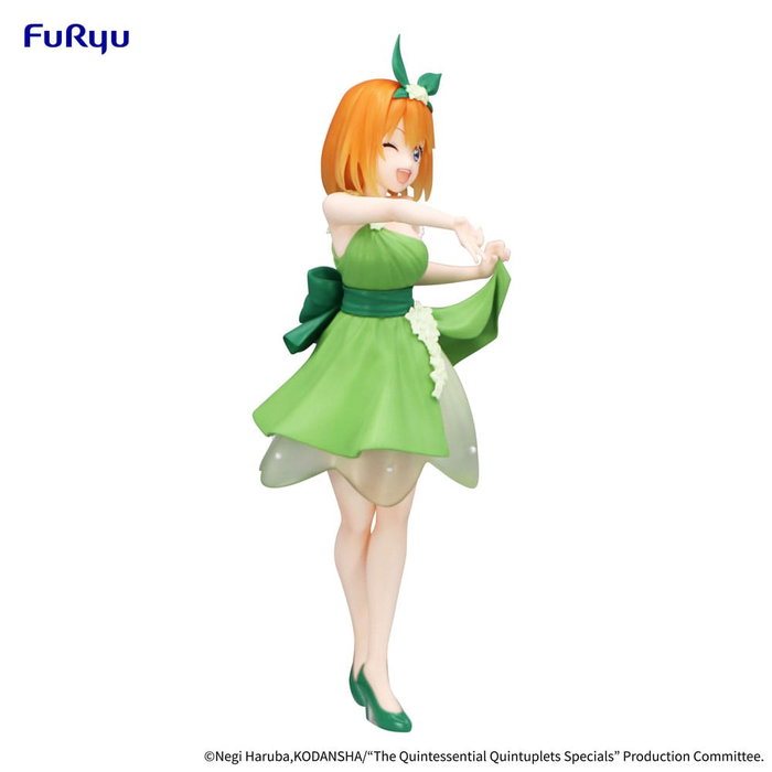 The Quintessential Quintuplets Estatua PVC Trio-Try-iT Nakano Yotsuba Pastel Dress Ver. 22 cm