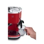 Delonghi ECO 311.R Icona Cafetera Espresso Clásica - Rojo - 1100W, 15 bar, Depósito 1.4L, Acero Inoxidable