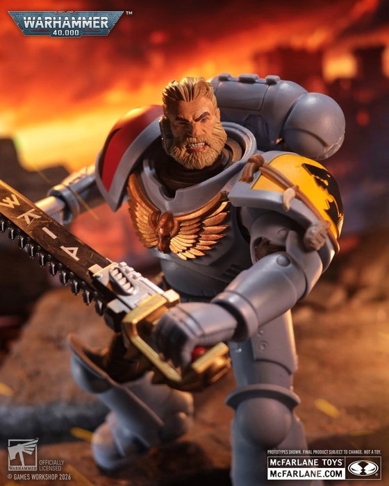 McFarlane Toys Warhammer 40,000 Grey Hunter (Space Wolves) 18 cm McFarlane Toys Warhammer 40,000 Grey Hunter (Space Wolves) 18 cm