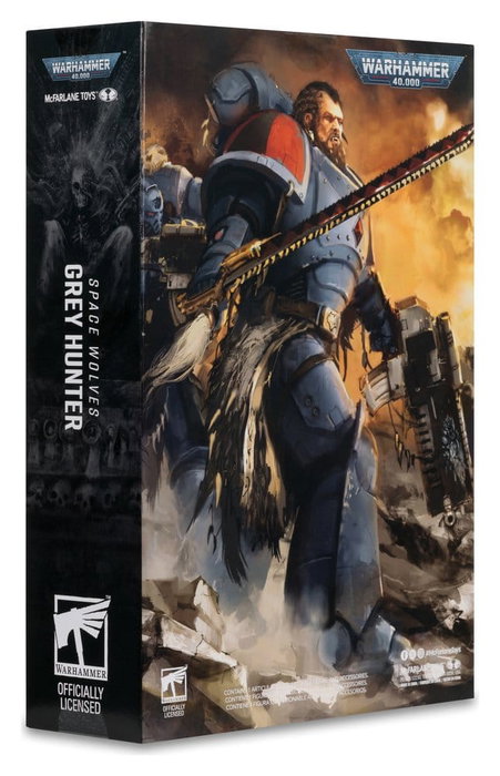 McFarlane Toys Warhammer 40,000 Grey Hunter (Space Wolves) 18 cm McFarlane Toys Warhammer 40,000 Grey Hunter (Space Wolves) 18 cm