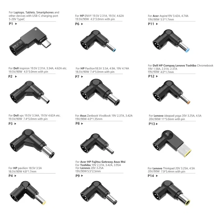 Iggual cargador universal cua-c-12t-90w