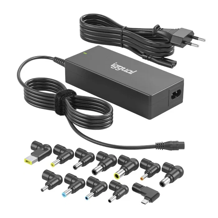 Iggual cargador universal cua-c-12t-90w