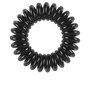 Invisibobble ORIGINAL Goma de Pelo 3 Unidades - Sujetador de Coleta sin Marcas, Resistente al Agua, Color True Black, para Mujer