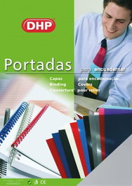DHP Pack 100 portadas de encuadernación A4 PVC 180 micras cristal