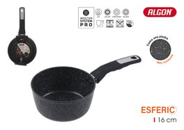 Algon Cazo de Aluminio Forjado Esferic para Inducción 16cm