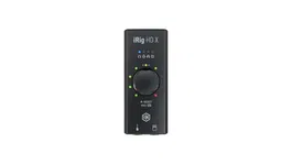 IKMULTIMED Irig Hd-X Interfaz de Audio para Guitarra y Bajo, 13.5x4.3x13.5 cm