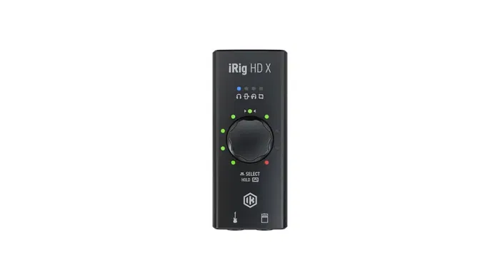 IKMULTIMED Irig Hd-X Interfaz de Audio para Guitarra y Bajo, 13.5x4.3x13.5 cm