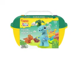 Plastilina Jovi Play&Fun Cofre Jurassic