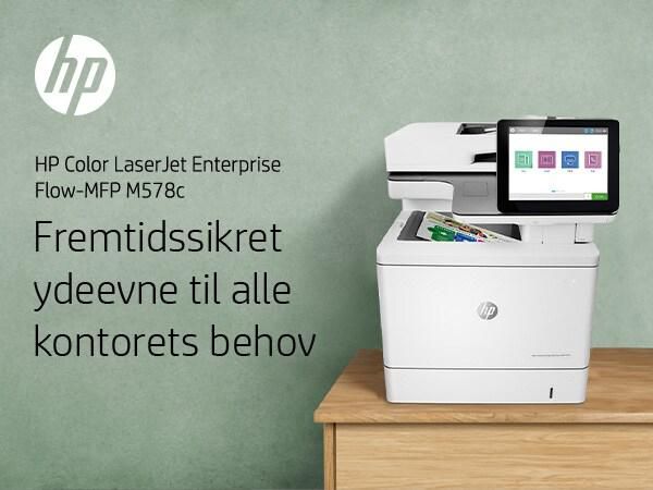 HP M578c Color LaserJet Enterprise Flow MFP: Impresora Multifunción a Color de Alta Velocidad para 5-15 Usuarios, 10.000 Páginas/Mes