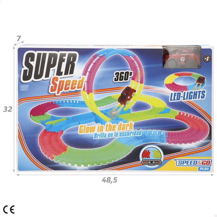 SPEED&GO-SET TREN ELECT 131 PC