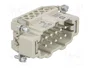 HARTING Han E® Conector de Plantilla de Contacto Macho 10 Pos.