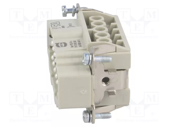 HARTING Han E® Conector de Plantilla de Contacto Macho 10 Pos.