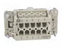 HARTING Han E® Conector de Plantilla de Contacto Macho 10 Pos.