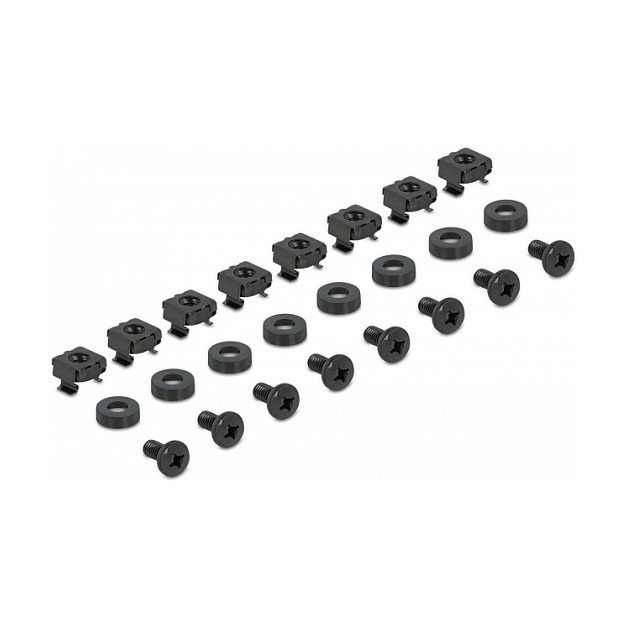 DeLOCK Soportes de montaje de 19 pulgadas longitud ajustable 368 - 600 mm para gabinete de red 1U, 2 unidades DeLOCK Soportes de montaje de 19 pulgadas longitud ajustable 368 - 600 mm para gabinete de red 1U, 2 unidades