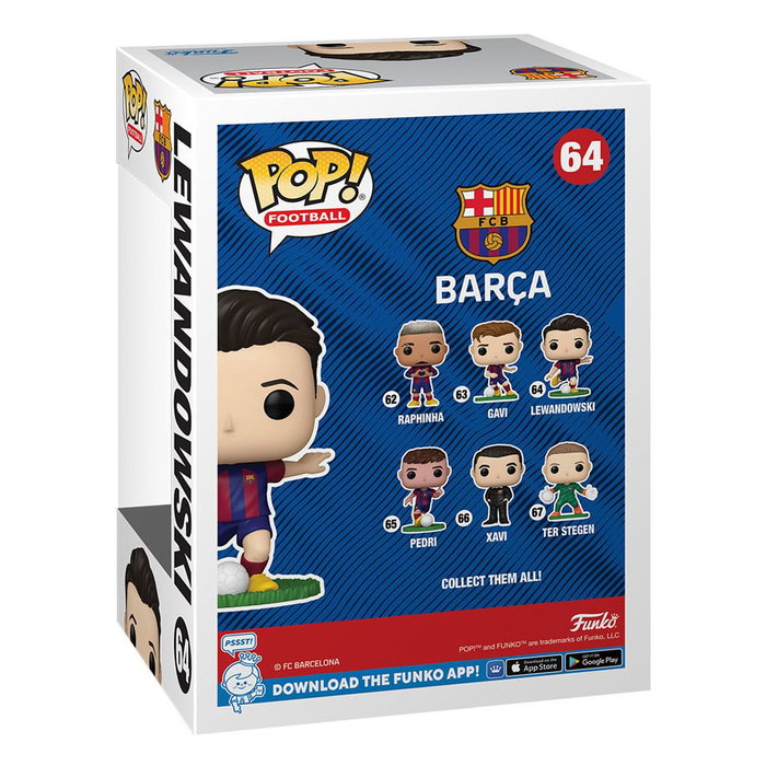 Funko Figura POP! Football Barcelona - Lewandowski