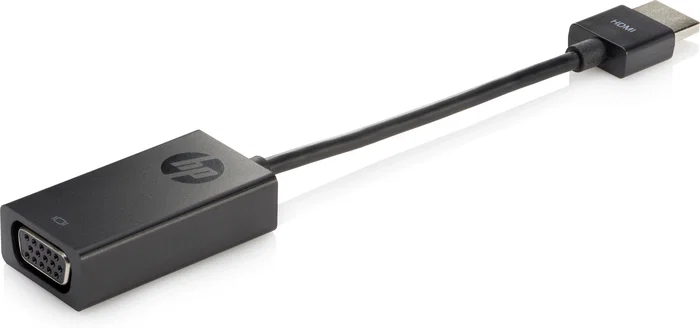 HP Adaptador HDMI a VGA Negro HP Adaptador HDMI a VGA Negro