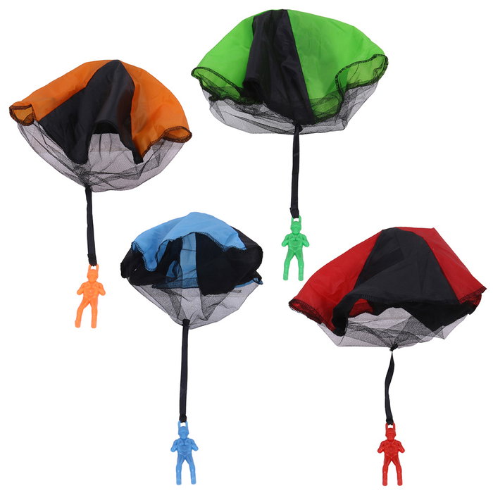 Jeux 2 momes Paracaidista Seche Pleure Juguete Educativo para Niños +3 Años Estimula Imaginación Conceptos Gravedad Colores Surtidos