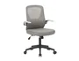 Q-connect Silla de Oficina Terni Malla Transpirable Ajustable, Gris/Negro, Altura Max 1050 mm