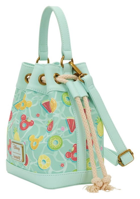 Loungefly Mickey Mouse Beach Fun Bucket Crossbody Bag Loungefly Mickey Mouse Beach Fun Bucket Crossbody Bag