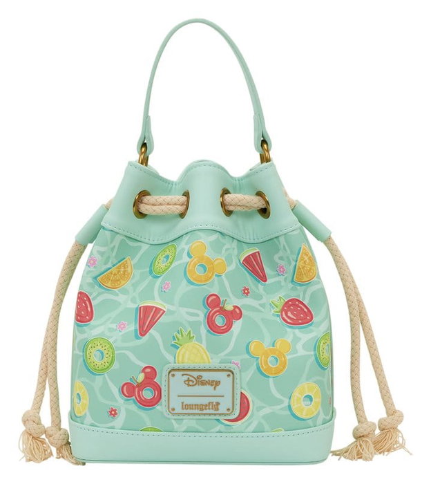 Loungefly Mickey Mouse Beach Fun Bucket Crossbody Bag Loungefly Mickey Mouse Beach Fun Bucket Crossbody Bag