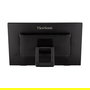 Viewsonic TD2423 Monitor Táctil 23.6" Full HD 1920x1080 LED VA, Panel Táctil Multi-Usuario 10 Puntos, HDMI VGA DVI, Altavoces, Negro