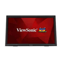 Viewsonic TD2423 Monitor Táctil 23.6" Full HD 1920x1080 LED VA, Panel Táctil Multi-Usuario 10 Puntos, HDMI VGA DVI, Altavoces, Negro