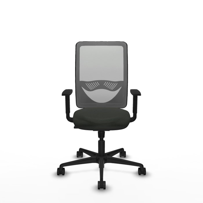 PIQUERAS Y CRESPO Silla de oficina Zulema con mecanismo Sincro, Negro y Gris PIQUERAS Y CRESPO Silla de oficina Zulema con mecanismo Sincro, Negro y Gris