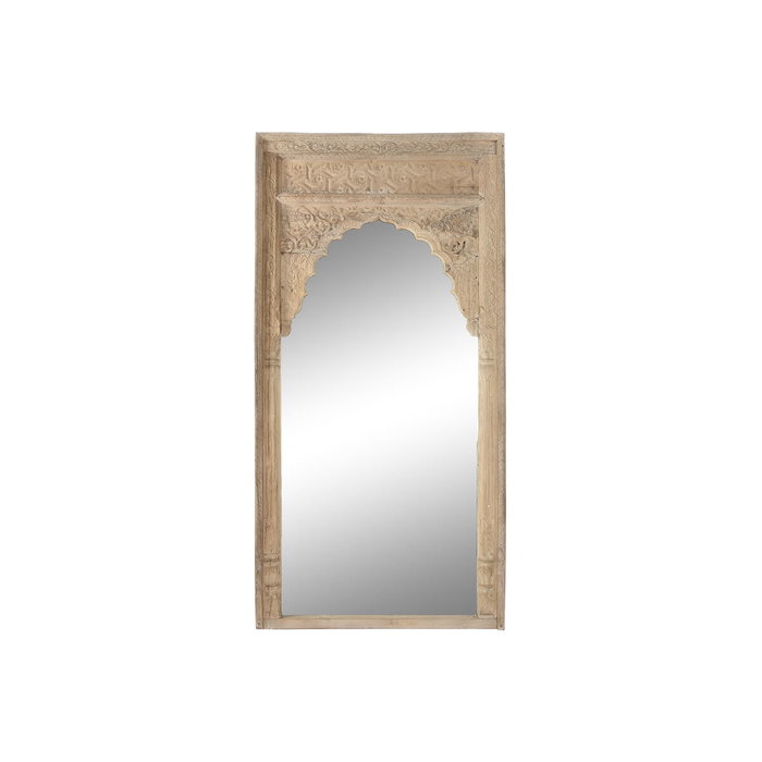 DKD Home Decor Espejo de Madera 102x11x203 cm Marrón