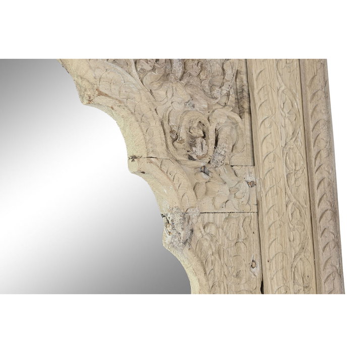 DKD Home Decor Espejo de Madera 102x11x203 cm Marrón