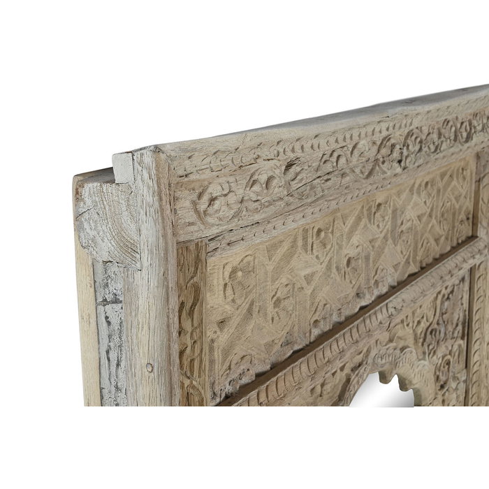 DKD Home Decor Espejo de Madera 102x11x203 cm Marrón