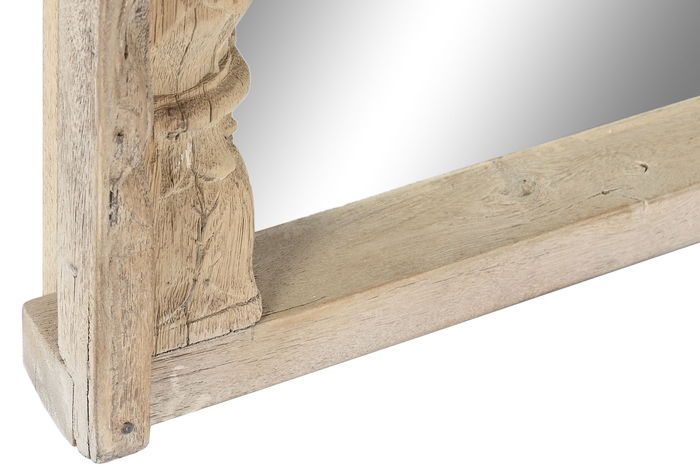 DKD Home Decor Espejo India 24 Marron Madera 102 x 203 x 11 cm