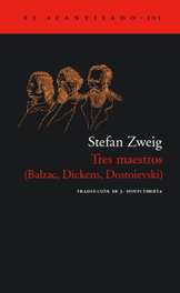 Tres maestros, Stefan Zweig - ACANTILADO EDITORIAL