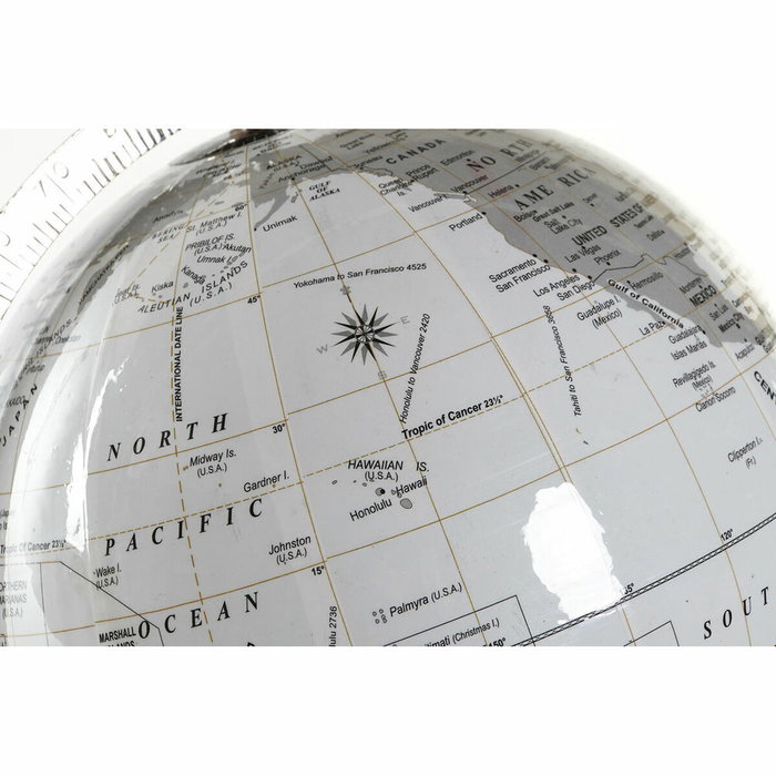 DKD Home Decor Globo Terráqueo con Pie Blanco 27x25x61 cm DKD Home Decor Globo Terráqueo con Pie Blanco 27x25x61 cm