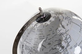 DKD Home Decor Globo Terraqueo Colonial Blanco 25 x 61 x 27 cm