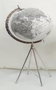 DKD Home Decor Globo Terráqueo con Pie Blanco 27x25x61 cm