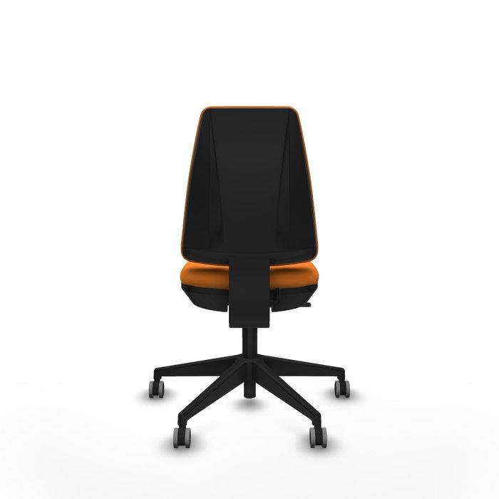 PIQUERAS Y CRESPO Silla de oficina Elche Naranja sin brazos PIQUERAS Y CRESPO Silla de oficina Elche Naranja sin brazos