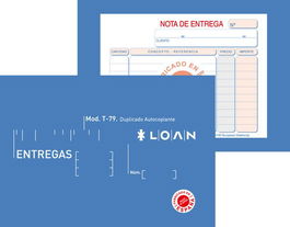 Talonario Entregas 8º Apdo Dupli Loan (Set de 10)