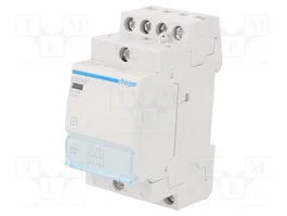 HAGER Contactor 4-polar ESC427 25A 230VAC