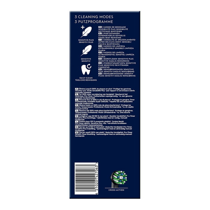 Oral-B Vitality Pro Cepillo de Dientes Eléctrico Negro, 1 Cabezal Oral-B Vitality Pro Cepillo de Dientes Eléctrico Negro, 1 Cabezal