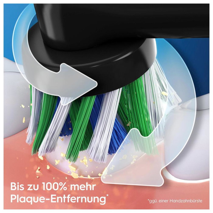 Oral-B Vitality Pro Cepillo de Dientes Eléctrico Negro, 1 Cabezal Oral-B Vitality Pro Cepillo de Dientes Eléctrico Negro, 1 Cabezal