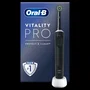 Oral-B Vitality Pro Cepillo de Dientes Eléctrico Negro, 1 Cabezal