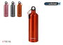 Bewinner Botella Sport de Aluminio 750 ml con Dimensiones 7 x 25 cm - Ideal para Deporte (12 Unidades)