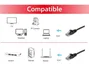 Equip Cable de Red Cat6 U/UTP 2m Negro RJ-45