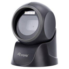 Equip 351027 Lector de códigos de barras fijo 1D/2D USB Negro