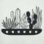 Aberto Design Percha de Acero APT612 Duradera para Ropa Pesada y Maximizar Espacio Armario 68 x 44 cm Negra