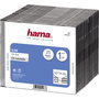 Slim 1x25 Slim CD cajas transparente/negro 51167